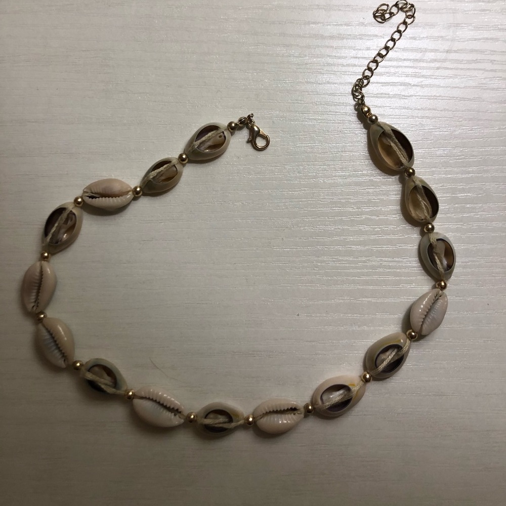 Puka shell necklace